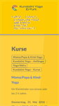 Mobile Screenshot of kundalini-yoga-erfurt.de